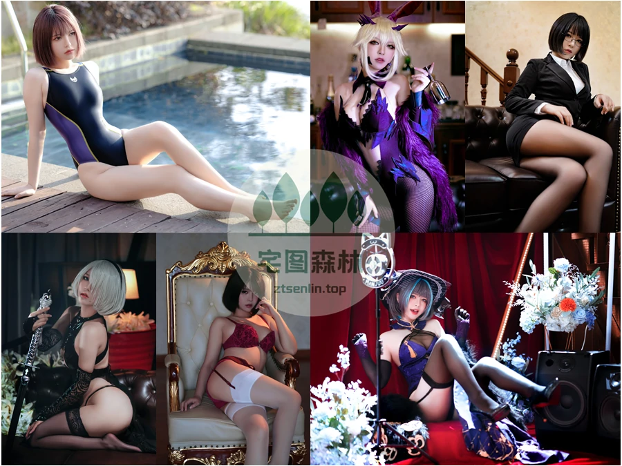 动漫博主半半子cosplay写真合集下载&汇总：女王大人对微胖的完美诠释[78套-16.9G]-第3张-宅图森林写真资源合集下载