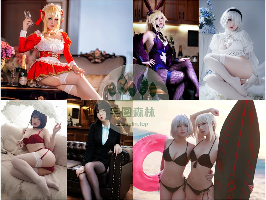 动漫博主半半子cosplay写真合集下载&汇总：女王大人对微胖的完美诠释[78套-16.9G]-第1张-宅图森林写真资源合集下载
