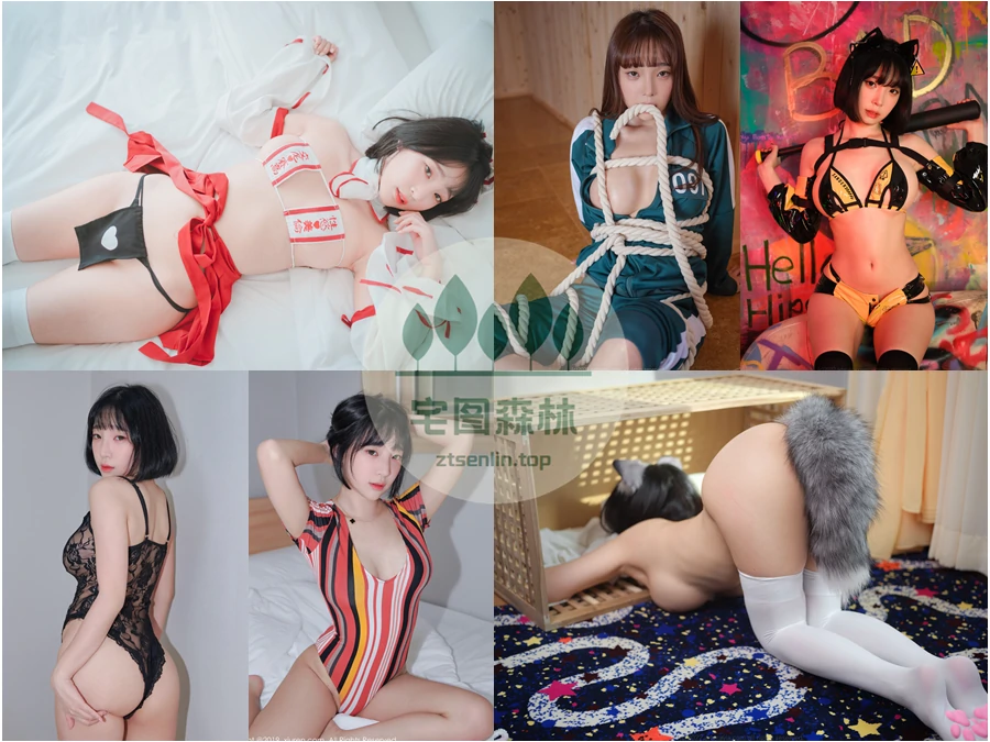 韩系美女模特姜仁卿(Ebichu)写真合集下载&汇总：没法再标准的童颜巨乳[151套-68.2G]-第5张-宅图森林写真资源合集下载