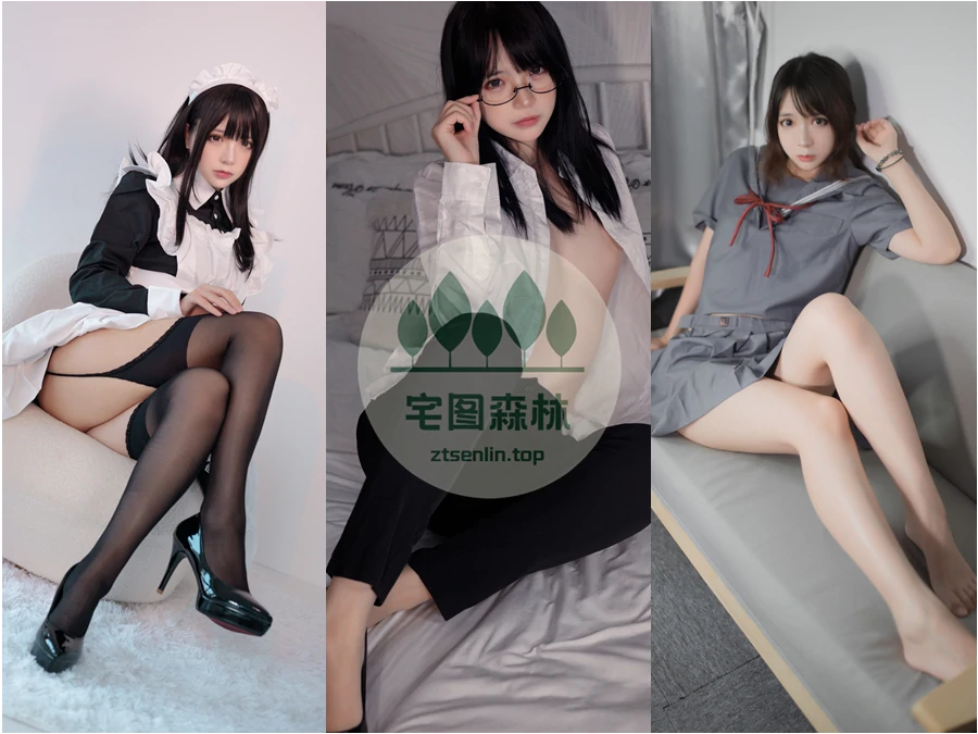 萌妹coser疯猫ss写真合集下载&汇总：可御可萌的美腿二次元博主[139套-63.8G]-第2张-宅图森林写真资源合集下载