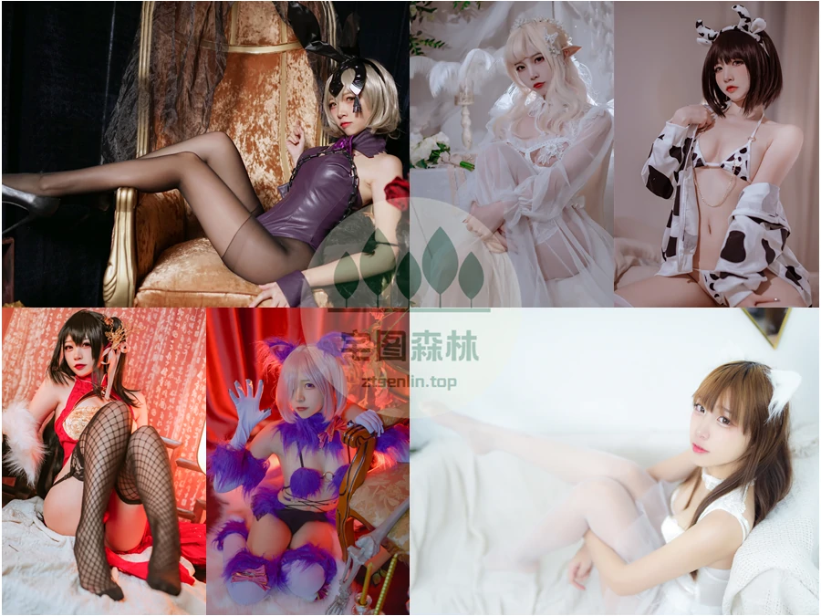 二次元博主二佐Nisa写真合集下载&汇总：勤奋的劳模coser[185套-66.4G]-第8张-宅图森林写真资源合集下载