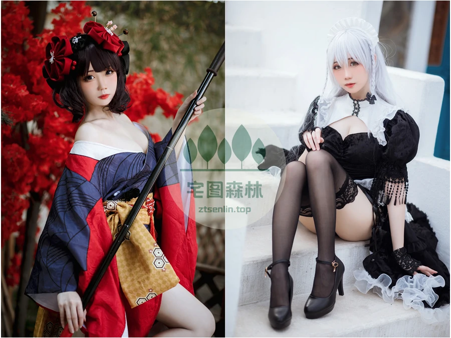 焖焖碳写真合集下载&汇总：迷路的小鹿少女[39套-5.9G]-第4张-宅图森林写真资源合集下载