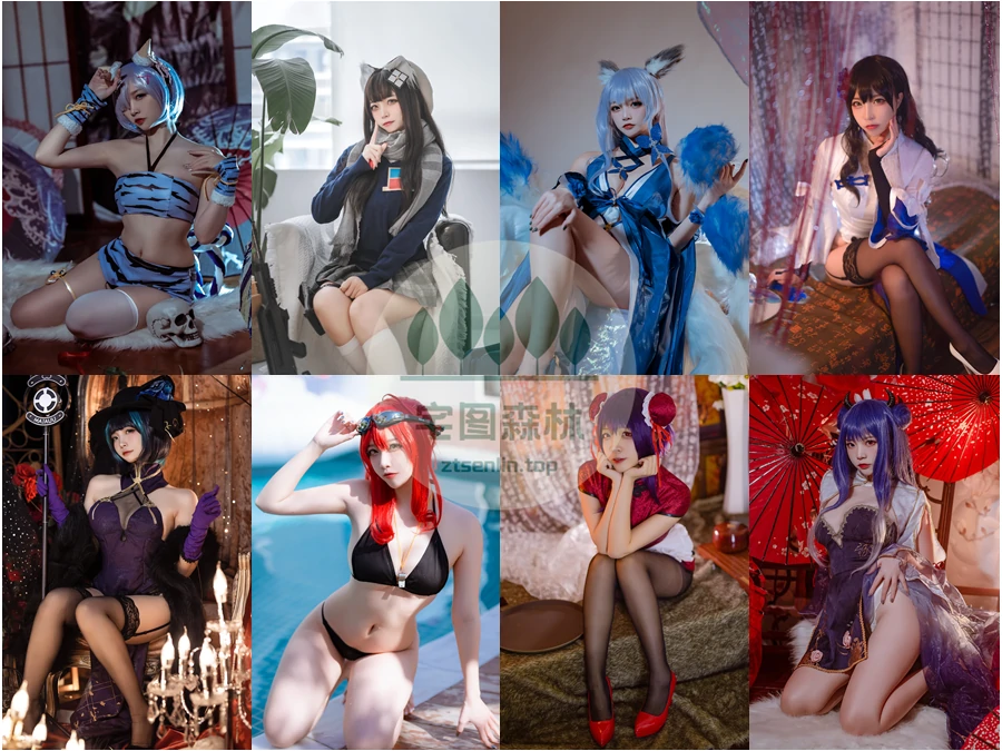 二次元博主二佐Nisa写真合集下载&汇总：勤奋的劳模coser[185套-66.4G]