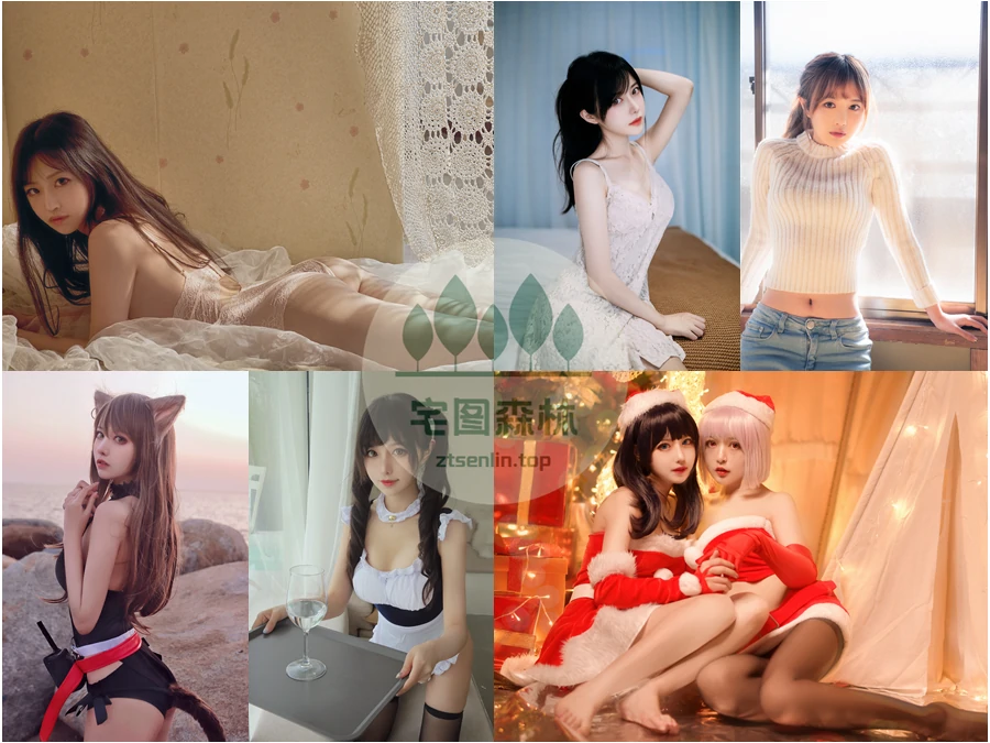 动漫博主shika小鹿鹿写真合集下载&汇总：樱唇蓝眸，舞袖纷飞[119套-17.0G]-第1张-宅图森林写真资源合集下载
