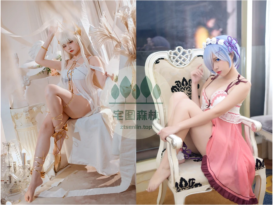 二次元博主二佐Nisa写真合集下载&汇总：勤奋的劳模coser[185套-66.4G]-第13张-宅图森林写真资源合集下载