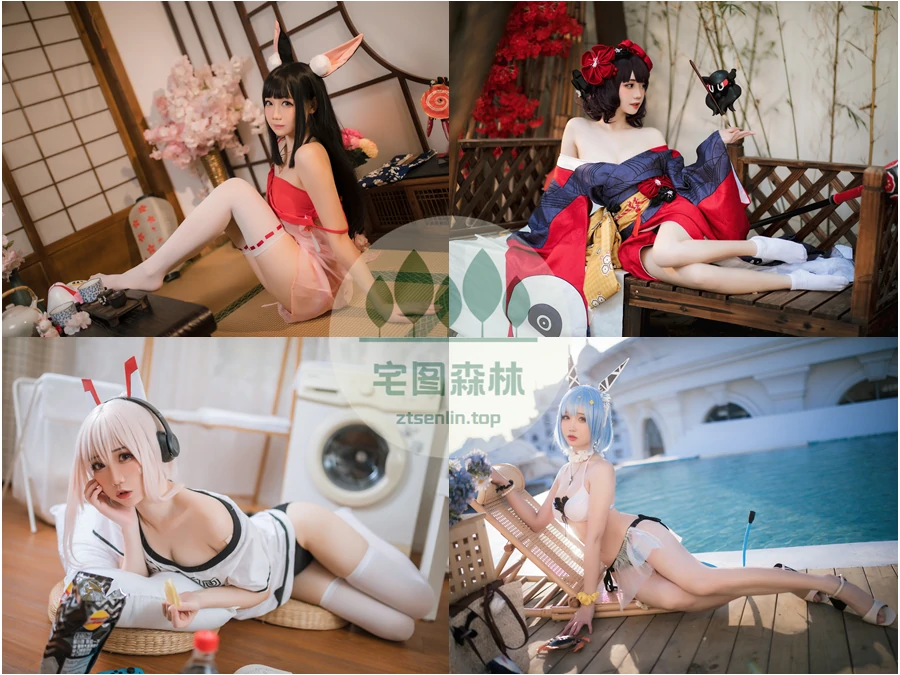 焖焖碳写真合集下载&汇总：迷路的小鹿少女[39套-5.9G]-第1张-宅图森林写真资源合集下载