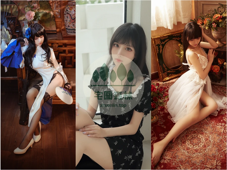 动漫博主shika小鹿鹿写真合集下载&汇总：樱唇蓝眸，舞袖纷飞[119套-17.0G]-第4张-宅图森林写真资源合集下载