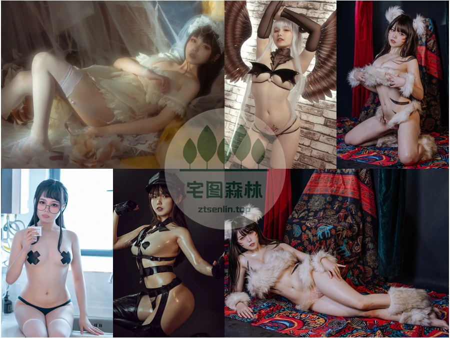 七月喵子写真合集下载&汇总：可爱猫娘伸爪爪[55套-17.6G]