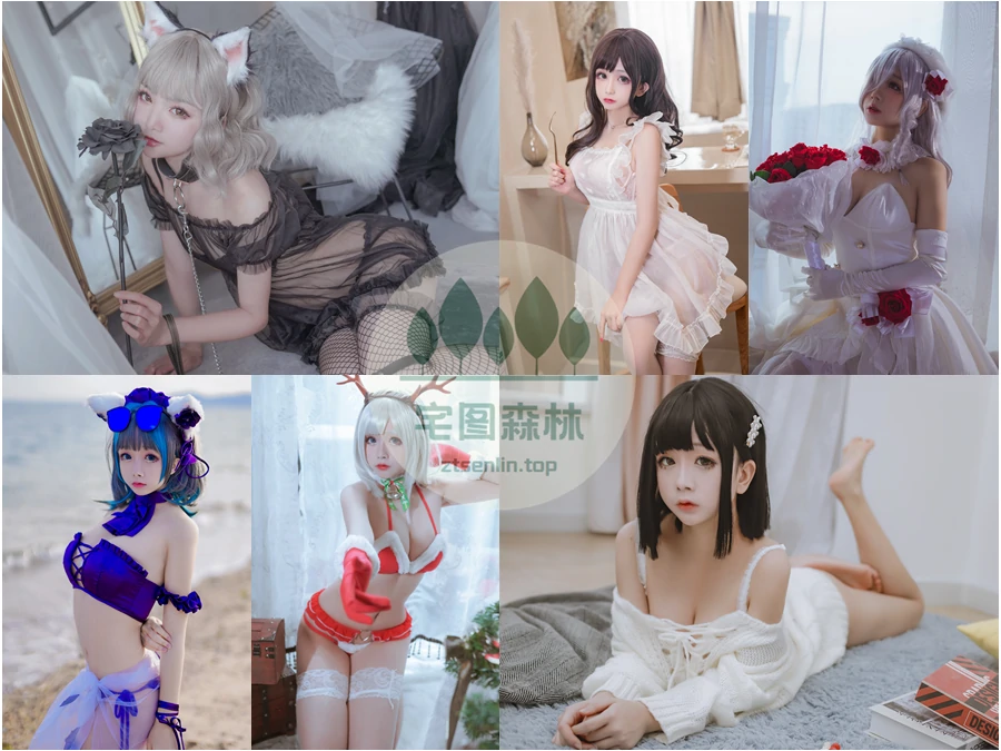 写真博主日奈娇(椎名莜)写真合集下载&汇总：像老板画的饼一样又大又圆[219套-235.1G]-第5张-宅图森林写真资源合集下载