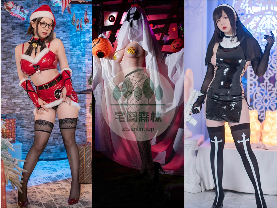 皮皮奶写真合集下载&汇总：波浪如雪，腰肢似莲[66套-37.7G]-第4张-宅图森林写真资源合集下载