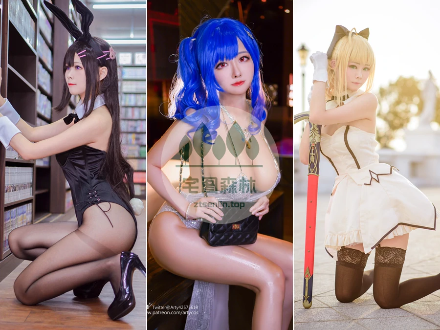 Arty亚缇写真cosplay合集下载（真爱版）&汇总：你真的懂巨乳么？[137套-2.2G]-第1张-宅图森林写真资源合集下载