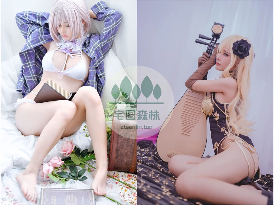 前羽写真合集下载&汇总[40套-10.4G]-第2张-宅图森林写真资源合集下载