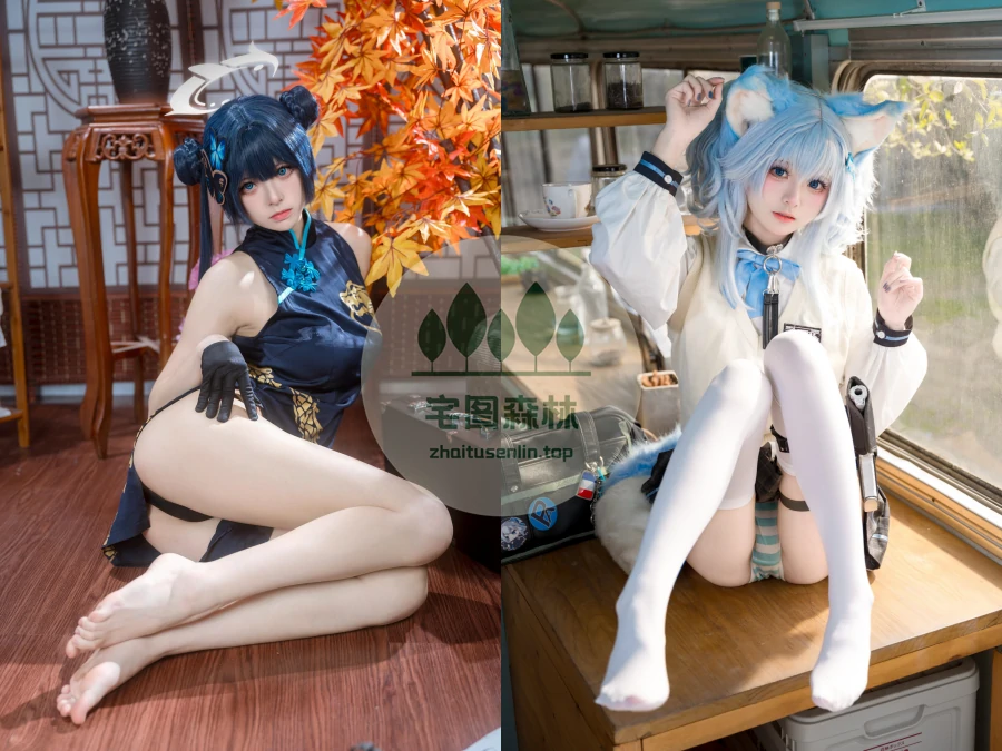 九柒喵写真合集下载&汇总[30套-5.5G]-第4张-宅图森林写真资源合集下载